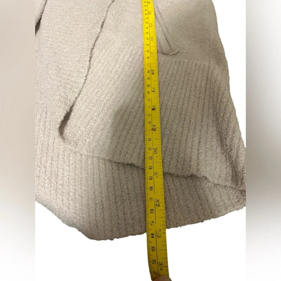 Barefoot Dreams CozyChic Lite Open Front Cardigan Cream Beige Size XS/S - Picture 6 of 6